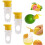 Mini manual lemon squeezer with lid, 1 piece 1