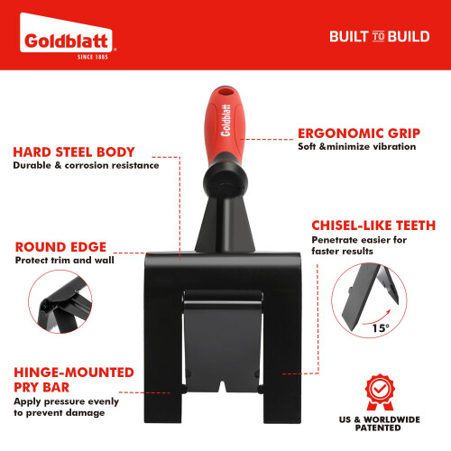 Goldblatt Skirting Board Removal Tool Trim Puller 1