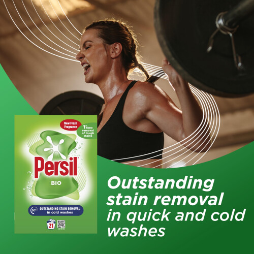 Persil Persil Bio Washing Powder 100% recyclable pack for stain removal first 2