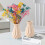 Vasi in ceramica stile moderno boho, 15 cm, confezione da 2 2