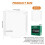 Hinged Call Point Cover 6 Pack Clear Plastic Fire Alarm Protective Cov 1