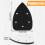 3 Pack Mouse Detail Sanding Interface Pad Hook and Loop Triangle Sanding Pad with 5 Holes Mouse Sander Sandpaper Backing Pad for Sander Accessories 3