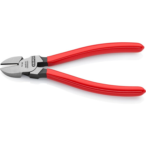 Knipex KNIPEX Diagonal Cutter with Plastic Coating 160 mm, 70 01 160 1