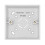 Evoges Pattress Box White 32mm Deep – PVC Surface Back Box with Knockouts, Rounded Corners 2