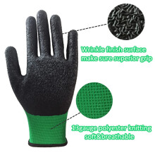 GAVOROHANS 3 Pairs Gardening Gloves Superior Grip Work Gloves Durable Comfortable Breathable Multipurpose for Gardening Construction