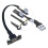 Câble d'extension USB 2.0 léger avec fonction de montage-0,3 mR 3