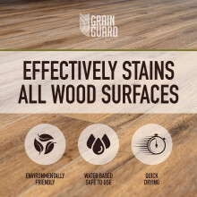 GRAIN GUARD Golden Pine Wood Stain 5L – Water Based Wood Stain for Fur
