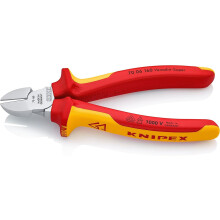 KNIPEX Diagonal Cutter 1000Vinsulated 160 mm 70 06 160