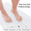 Smiry Non Slip Bath Mat with 300 Strong Suction Cups, 100x40cm 2
