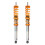 Coilovers Lowering Kit for VW Golf MK2 Mk3 1983-2000 Jetta Vento Corrado 4