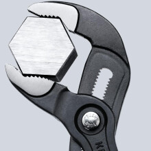KNIPEX Cobra High-Tech Water Pump Pliers with Non-Slip Plastic Coating 180 mm, 87 01 180