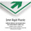 V Safety First Aiders Sign - Portrait - 150mm x 200mm - 2mm Rigid Plastic 2