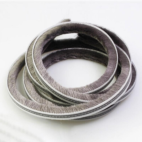 Træksikringsbørste til skydedør 5 mm x 8 mm