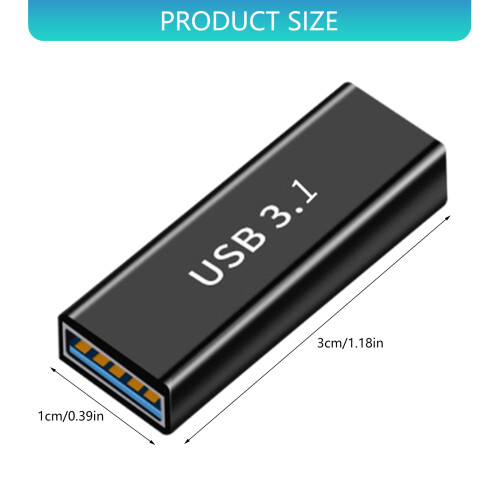 USB 3.1-Buchse auf Typ-C-Buchse, 2