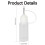 Aidi Quilling Glue Needle Tip Glue Bottle 5 PCS 10 ml Bottles Precision Tip Applicator Bottles 2