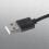 Câble de chargement USB vers Type C doté-Blanc 1m 5