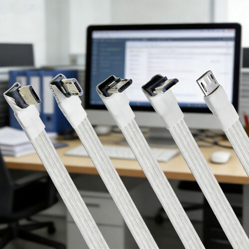Câble de chargement USB en caoutchouc flexible vers USB 5-2m RT 2
