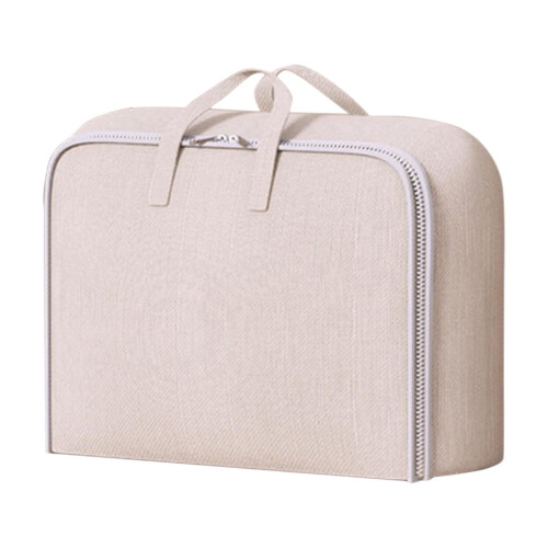 Πτυσσόμενη μεγάλη τσάντα Duffle μπεζ 19,68x7,87x13,77 ίντσες 1