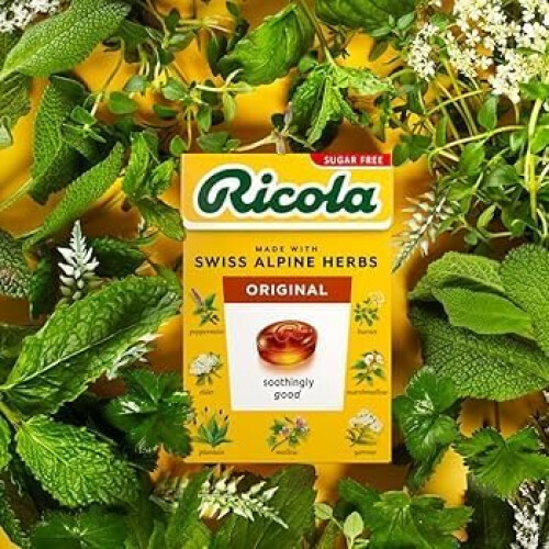 Ricola Herb Sugar Free with Stevia, 45g 2