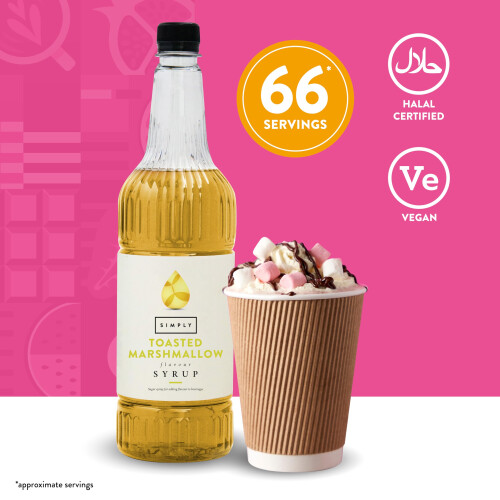 Simply Toasted Marshmallow Syrup 1 Litre 1