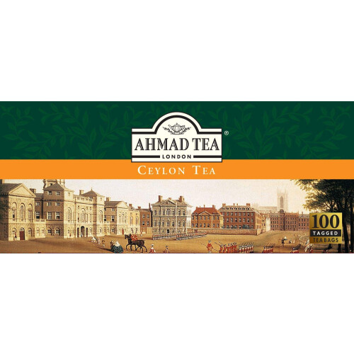 Ahmad Tea Ceylon Black Tea – 100 Tagged Teabags 2
