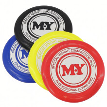 The Magic Toy Shop Professional Frisbee Outdoor Play Weight Competition Flying Disc 4 Colours
