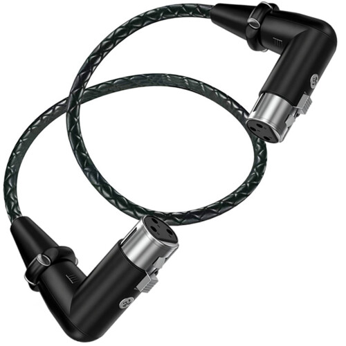 3Pin Microphone Sound Extension Cable-2m Double straight head 1