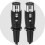 3Pin Microphone Sound Extension Cable-2m Double straight head 4