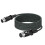 3Pin Microphone Sound Extension Cable-2m Double straight head 5
