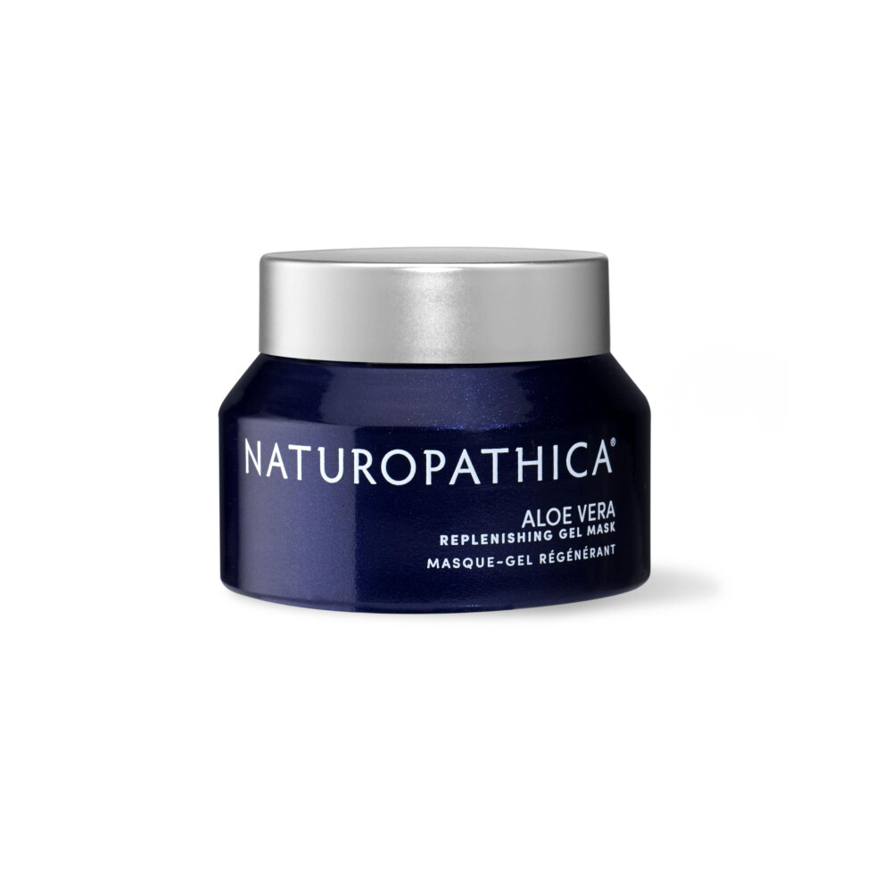 Naturopathica Aloe Vera Replenishing Gel Mask, Hydrating Face Mask Rich In Antioxidants, Cooling Facial Mask To Calm Redness & Soothe Sensitive Skin,