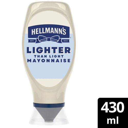 Hellmann's Lighter than Light Mayonnaise made w/ free 1