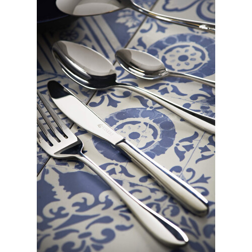 Viners Viners Tabac 18/0 Silver Stainless Steel Dessert Fork 2