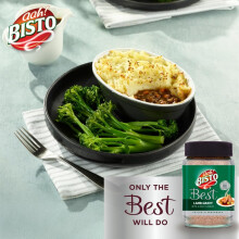 Bisto Best Lamb Gravy Granules Made with Real Meat Juice, 230 g Jar (Pack of 1)