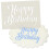 Happy Birthday Scroll Stencil - A7 (10x7cm) Cake Decorating & Craft Stencil 2
