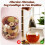 MOXYOY 200 Pcs Tea Filter Bags with Drawstring - Tea Bag Empty 3
