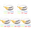 Replaceable Reflective Bike Stickers Professional Warning Tape 1