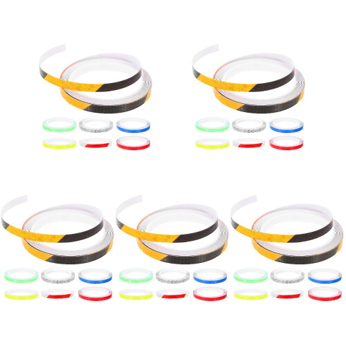 Replaceable Reflective Bike Stickers Professional Warning Tape