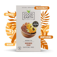 Good Earth Tea Co Rooibos Chai Tea Bags – Spiced Chai Blend with Rooib