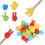 Embouts de crayons Pierre Feuille Ciseaux - Gomme, paquet de 10 1