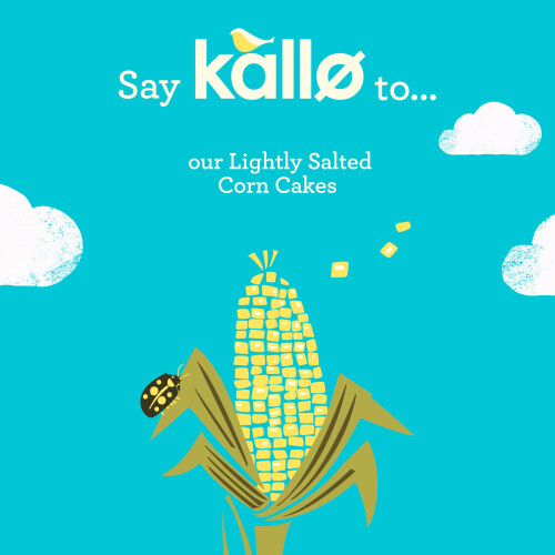 Kallo Lightly Salted Corn Cakes, 130g