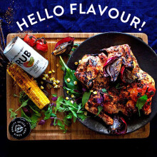 Cape Herb & Spice Rub Caribbean Jerk Seasoning Condiment, Chilli Rating Medium, 100 g Tin (Pack of 1)