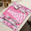 Pink Placemats Holiday Decor 4-Pack 17.7x11.8 in 4