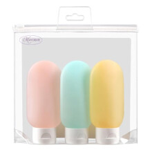Maycreate 3Pcs Travel Bottles For Toiletries, 60Ml Travel Bottle, Plastic Empty Squeeze Bottle For Travelling, Leakproof Travel Kit Bottles Container