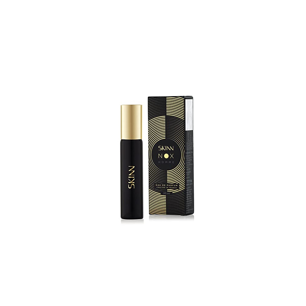 Skinn By Titan Nox Homme Liquid Spicy Scent Perfume 20Ml For Men - Eau De Parfum - Crafted In France