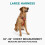 Embark Pets Adventure Dog Harness, No Pull Dog Harness with 2 Leash Clips, for Large Dogs anti pull Front & Back with Control Handle, Adjustable 2