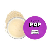 Sugar Pop Bananenpuder Mattiert Tönendes Lose Puder Mit Aufhellungseffekt | Setzt Make-up | Kontrolliert Glanz | Für Alle Hauttöne | 10 G, Gelb