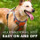 Embark Pets Adventure Dog Harness, No Pull Dog Harness with 2 Leash Clips, for Large Dogs anti pull Front & Back with Control Handle, Adjustable 5