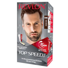 Revlon Top Speed Haarfarbe - Herren - Dunkelbraun 65M
