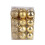 Gold Christmas Baubles 30mm 24 Pack 1