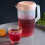 Carafă de apă din plastic, fără BPA, 2 l, cu capac 3